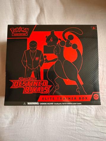 Pokémon TCG: Destined Rivals Elite Trainer Box *SEALED* beschikbaar voor biedingen