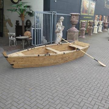 24069 Boot Roeiboot Decoratie Mangohout 4,40 m