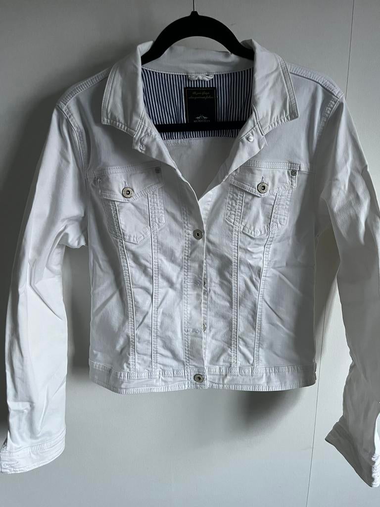 Wit jasje HV Polo. Maat XL, Ophalen of Verzenden, Zo goed als nieuw, Maat 46/48 (XL) of groter, Wit