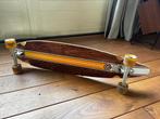 Saterno Longboard - Pintail Oranje, Ophalen of Verzenden, Zo goed als nieuw, Skateboard, Longboard