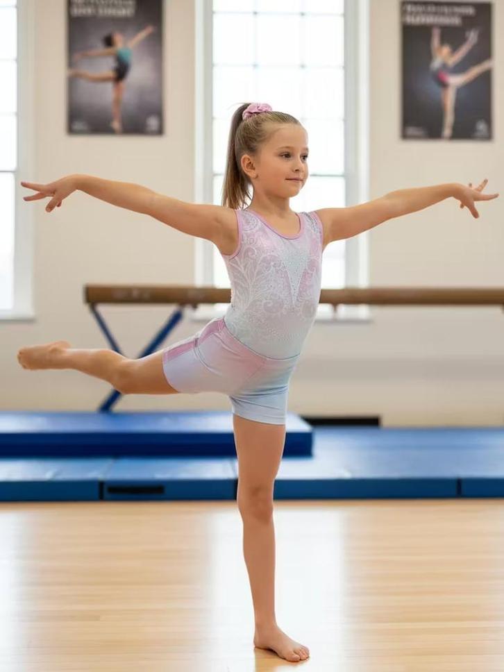 Turnpakje + turnbroekje 110 116 122 128 134 140 146 152, Sport en Fitness, Turnen, Nieuw, Turnpak(je), Kindermaat 122 t/m 140