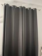 Ikea donkergrijs gordijn - zo goed als nieuw, Ophalen of Verzenden, Zo goed als nieuw, Grijs