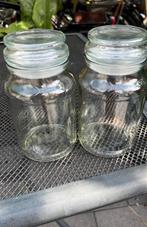Douwe egbert glazen potten met deksel, Ophalen of Verzenden, Zo goed als nieuw