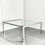 Salontafel Hank Kwint Metaform mod M-1 vintage design, Ophalen, Glas