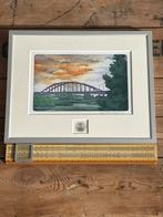 Schilderij van Guus Kuit., Antiek en Kunst, Kunst | Schilderijen | Modern, Ophalen of Verzenden