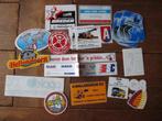 Set vintage reclame stickers, Nieuw, Bedrijf of Vereniging, Ophalen of Verzenden