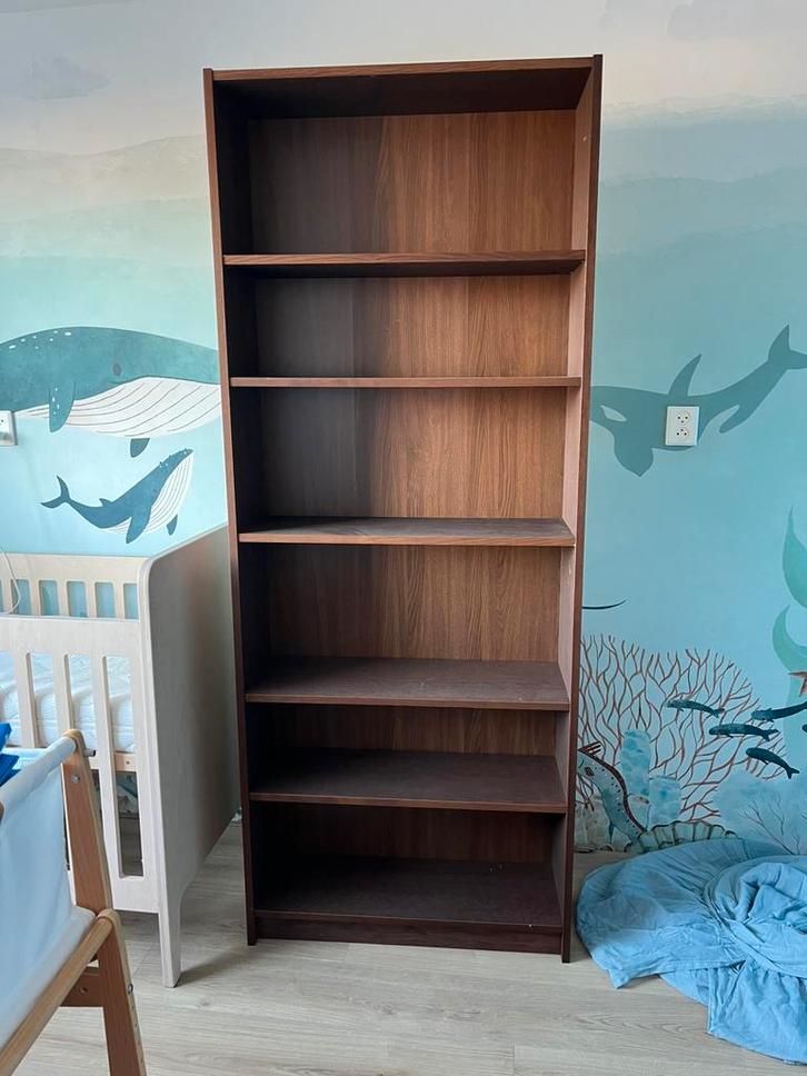Ikea boekenkast Billy, Huis en Inrichting, Kasten | Boekenkasten, Zo goed als nieuw, 50 tot 100 cm, 200 cm of meer, 25 tot 50 cm