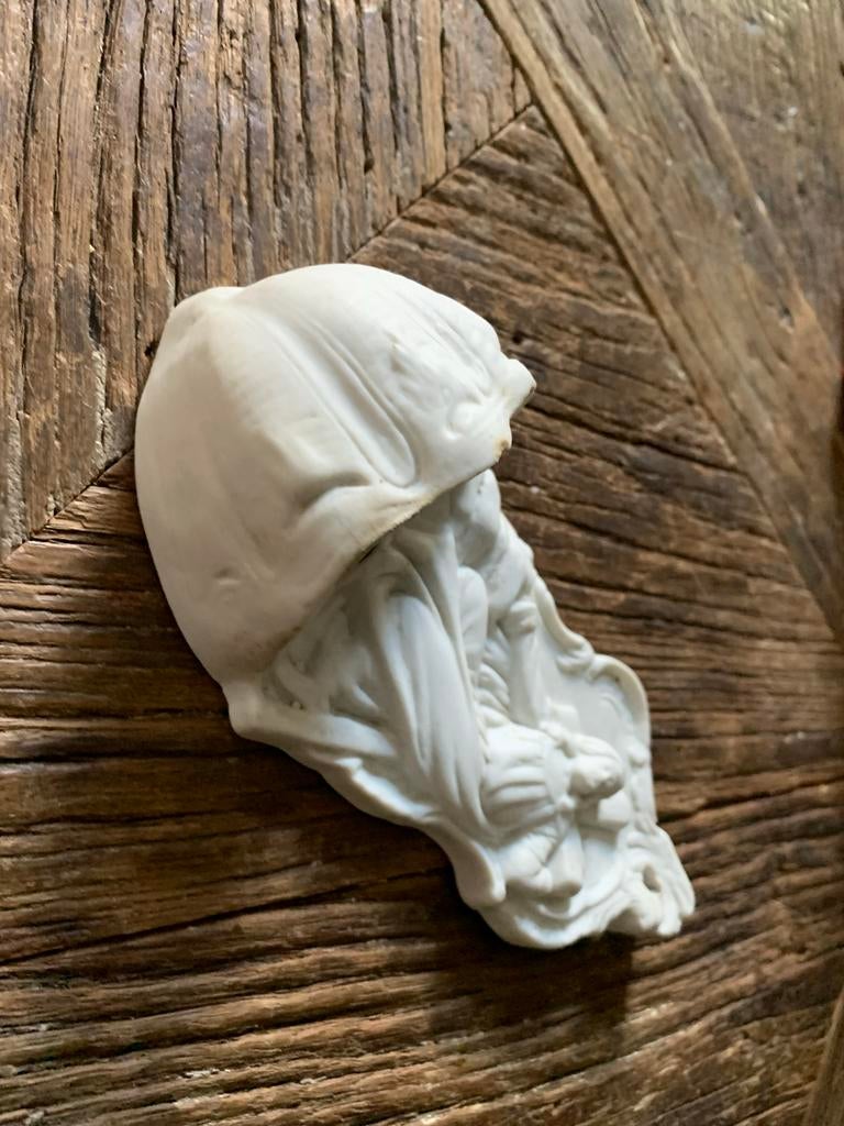 Antiek Wijwatervat Maria met Kind, Antiek en Kunst, Ophalen of Verzenden