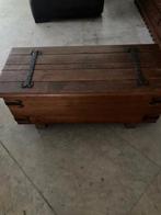 Houten opiumkist / dekenkist, Ophalen, Minder dan 50 cm, Gebruikt, 100 tot 150 cm