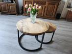 Salontafel set, Huis en Inrichting, Ophalen, Gebruikt, Rond, Minder dan 50 cm