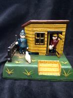 Spaarpot Politie/Boef/Agent, Ophalen of Verzenden, Zo goed als nieuw, Metaal of Blik, Overige thema's