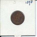 1 Cent 1878, Ophalen of Verzenden, Koning Willem III, 1 cent, Losse munt