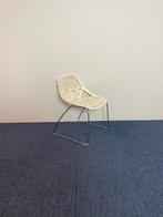 2 x Vergaderstoel Casprini Caprice - wit/chroom, Ophalen, Gebruikt, Twee, Wit