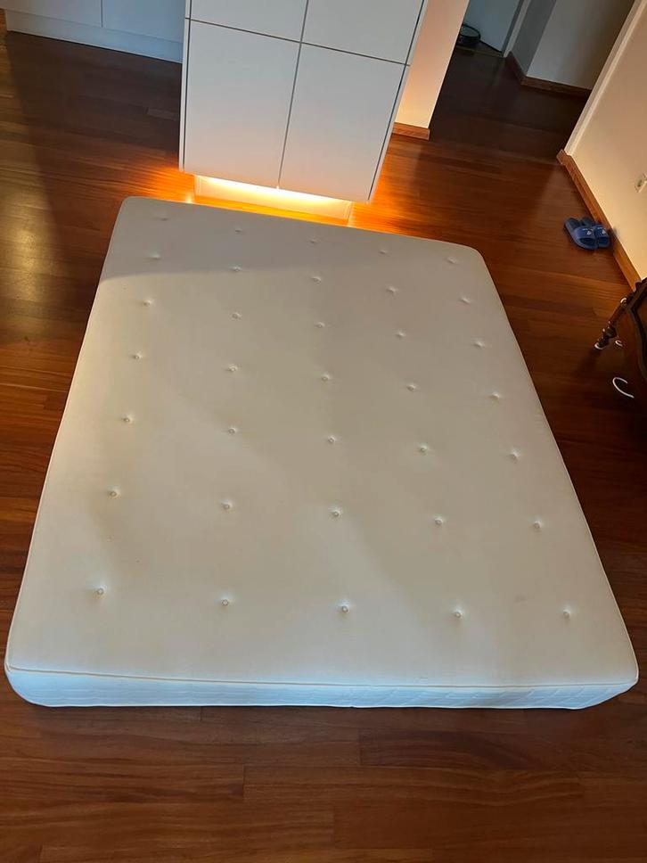 Ikea Hyllestad matras - pocketvering - stevig, Huis en Inrichting, Slaapkamer | Matrassen en Bedbodems, Gebruikt, Matras, 160 cm