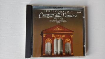 Frescobaldi - Canzoni alla Francese cd Hungaroton  organ beschikbaar voor biedingen