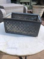 ZINKEN PALINGBAK voor PLANTJES/21x31 / hoog 14 cm, Gebruikt, Minder dan 30 cm, Balkon, Minder dan 60 cm