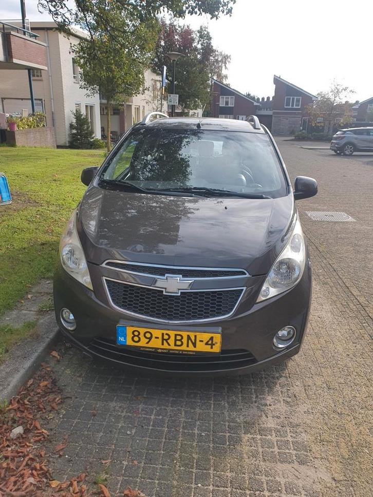 Chevrolet Spark 1.0 Bifuel 2011 Bruin Lpg APK MEI 2026, Auto's, Chevrolet, Particulier, Spark, Benzine, B, Hatchback, Handgeschakeld