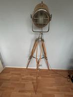 Rofra Houten Vloerlamp - Stijlvol Design, Ophalen of Verzenden, Gebruikt, Hout, 150 tot 200 cm