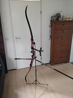 Recurve boog rh Sebastian Flute, W&W, Sport en Fitness, Handboogschieten, Ophalen of Verzenden, Zo goed als nieuw