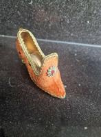 Brocante victoriaanse vintage schoenen, Hagedis, 0 tot 2 jaar