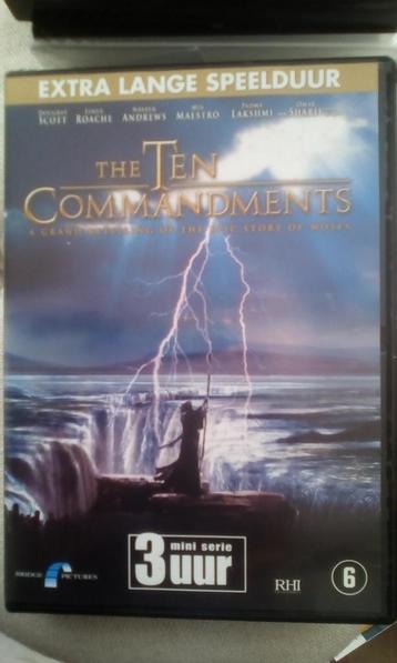 Dvd The ten Commandments Dougray Scott mini serie drie uur beschikbaar voor biedingen