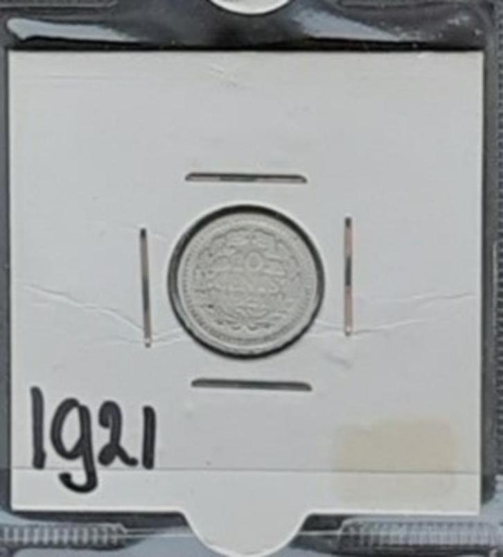 Tien cent, Postzegels en Munten, Munten | Nederland, Losse munt, Koningin Wilhelmina, Ophalen of Verzenden