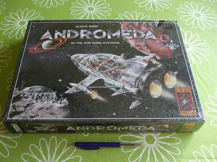 Nieuw in seal: Andromeda - door Alan A Moon, Hobby en Vrije tijd, Gezelschapsspellen | Bordspellen, Zo goed als nieuw, Een of twee spelers