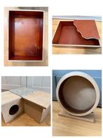 Zandbak, hamsterwiel en meer, Dieren en Toebehoren, Ophalen, Zo goed als nieuw