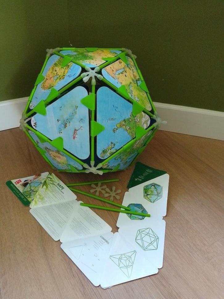 Speelgoed constructie wereldbol, Kinderen en Baby's, Speelgoed | Educatief en Creatief, Gebruikt, Ophalen of Verzenden