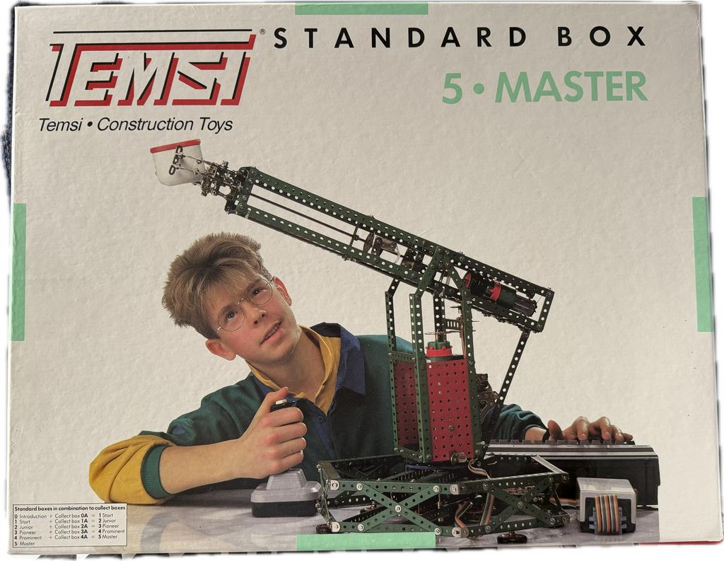 Temsi Standaard Box 5 Master - Constructie Speelgoed, Ophalen of Verzenden, Gebruikt, Losse stenen
