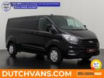 Ford Transit Custom 2.0TDCi 130PK Lang | Navigatie | Airco |, Navigatiesysteem, Stof, Gebruikt, Zwart