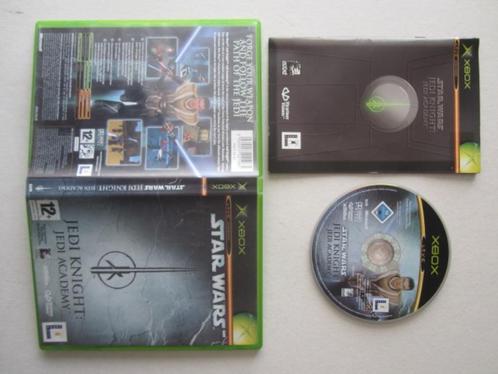 Star Wars Jedi Knight outcast of academy Xbox, Spelcomputers en Games, Games | Xbox Original, Zo goed als nieuw, Avontuur en Actie