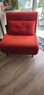 Oranje Slaapstoel / Logeerbed, Gebruikt, Minder dan 75 cm, Ophalen of Verzenden, 50 tot 75 cm