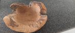 Teakhouten schaal ca. 30 cm, Ophalen, Zo goed als nieuw, Rond, Hout