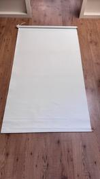 2 witte rolgordijnen 180-100 cm, Huis en Inrichting, Stoffering | Gordijnen en Lamellen, Ophalen, Zo goed als nieuw, 50 tot 100 cm