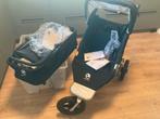 Easywalker Sky Qtro – complete set + Maxi-Cosi adapters, Gebruikt, Verstelbare duwstang, Ophalen, Kinderwagen