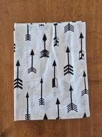 MamaLoes wieglaken Black Arrows on White 100% katoen, Overige kleuren, Jongetje of Meisje, Overige typen, Ophalen of Verzenden