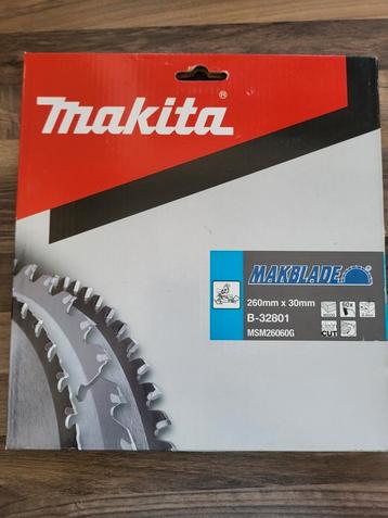 Makita B32801 zaagblad voor Hout Makblade Ø 260mm Asgat 30mm beschikbaar voor biedingen