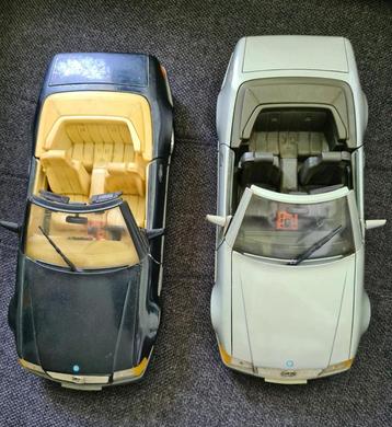 2 x Mercedes Benz 500 SL 1989 cabriolet beschikbaar voor biedingen