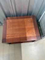 2 Zware Bijzettafels - 70x55x42 cm, Huis en Inrichting, Tafels | Bijzettafels, Minder dan 45 cm, Gebruikt, Modern, Rechthoekig