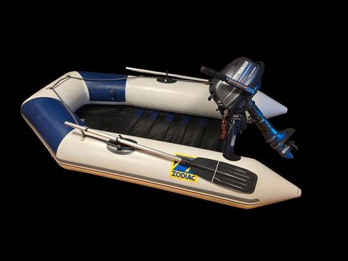 Zodiac Cadet 240 met Yamaha 4 PK 4 takt motor, Watersport en Boten, Bootonderdelen, Gebruikt, Ophalen