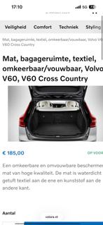 Kofferbakmat uitvouwbaar Volvo v60 2 - ZGAN, Ophalen of Verzenden, Zo goed als nieuw