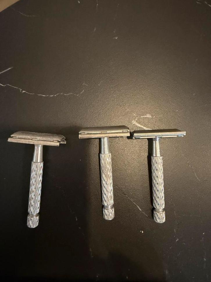 Vintage scheermes voor barbers – Metalen antiek model, Sieraden, Tassen en Uiterlijk, Uiterlijk | Haarverzorging, Zo goed als nieuw