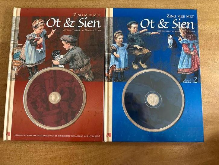 Ot & Sien Zing Mee CD's deel 1&2, Cd's en Dvd's, Cd's | Kinderen en Jeugd, Gebruikt, Muziek, Tot 2 jaar, 3 tot 5 jaar, Ophalen of Verzenden