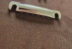 Gibson Vintage Stop Bar Tailpiece Nickel Relic 80/90s, Ophalen of Verzenden, Zo goed als nieuw, Elektrische gitaar