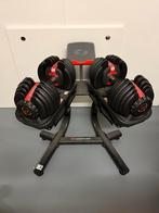 Bowflex Dumbbells 552i sVerstelbare Halters op statief, Ophalen, Zo goed als nieuw, Armen, Dumbbell