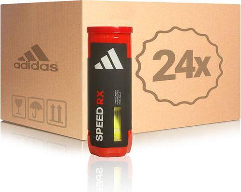Adidas Speed RX doos 24*3 Ballen, Sport en Fitness, Padel, Nieuw, Padelballen, Verzenden