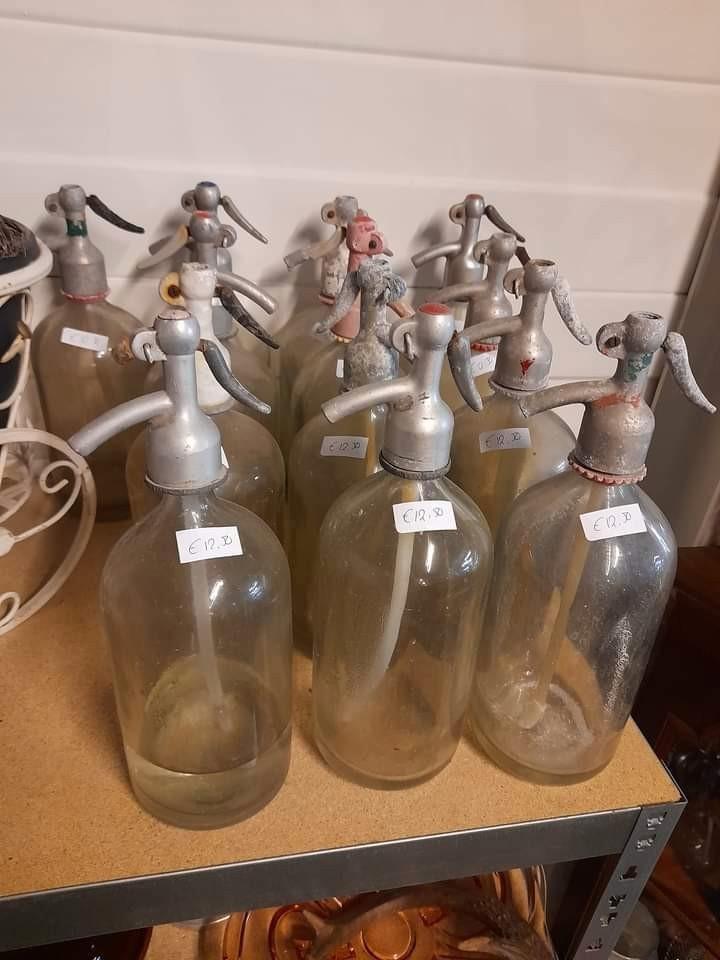 Div mooie oude spuit flessen 12.50 p.s, Antiek en Kunst, Antiek | Woonaccessoires, Ophalen of Verzenden