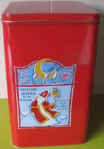 groot Sinterklaas blik met liedjes afbeeldingen, Ophalen of Verzenden, Zo goed als nieuw