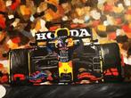 Schilderij Max Verstappen rb18 2022 Zandvoort 70x90 cm, Ophalen, Nieuw, Formule 1